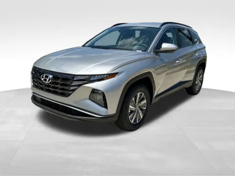 Silver 2024 Hyundai Tucson Hybrid Blue for sale in Lithia Springs, GA