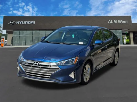 Blue 2019 Hyundai Elantra SEL for sale in Lithia Springs, GA