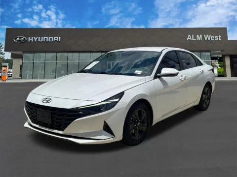 White 2021 Hyundai Elantra SEL for sale in Lithia Springs, GA