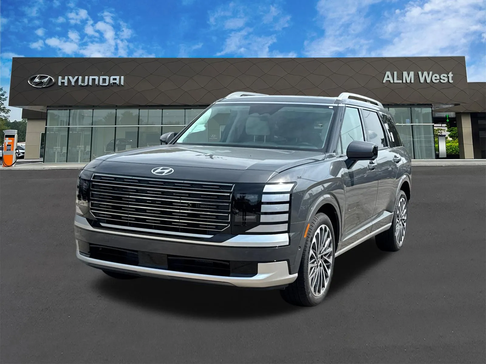 Gray 2026 Hyundai Palisade Hybrid Calligraphy for sale in Lithia Springs, GA