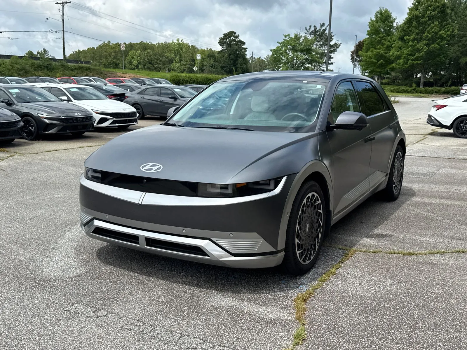 Gray 2024 Hyundai IONIQ 5 Limited for sale in Lithia Springs, GA