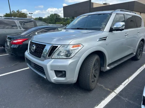 Silver 2019 Nissan Armada Platinum for sale in Lithia Springs, GA
