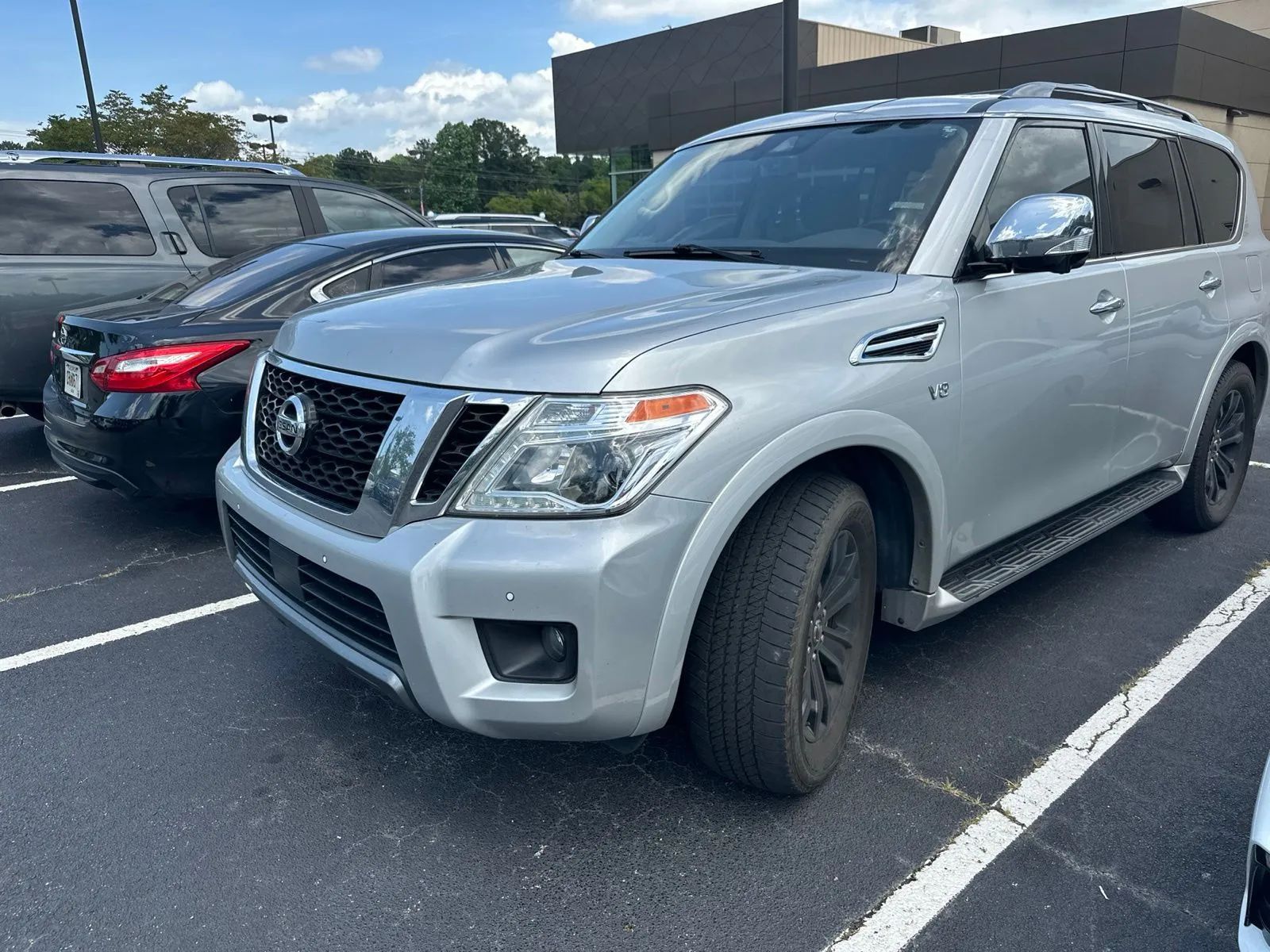 Silver 2019 Nissan Armada Platinum for sale in Lithia Springs, GA