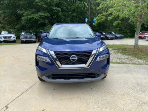 Blue 2023 Nissan Rogue SV for sale in Lithia Springs, GA