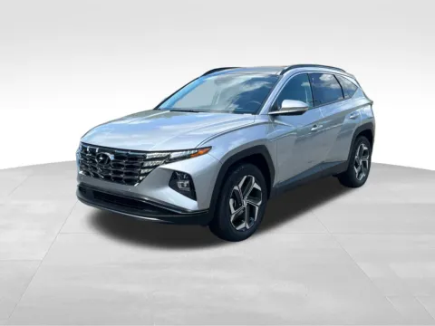 Silver 2024 Hyundai Tucson Hybrid Limited for sale in Lithia Springs, GA