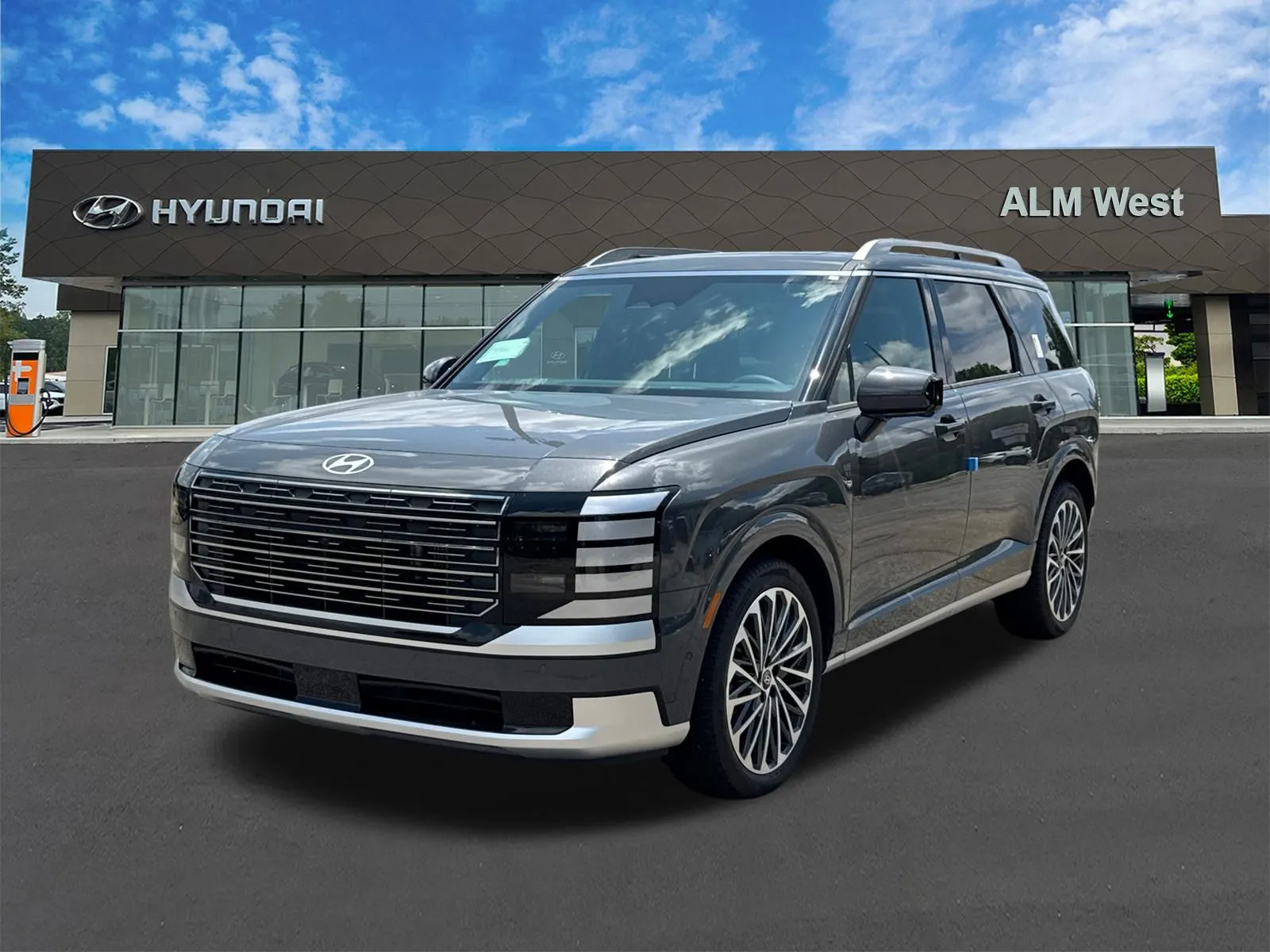 Gray 2026 Hyundai Palisade Hybrid Calligraphy for sale in Lithia Springs, GA