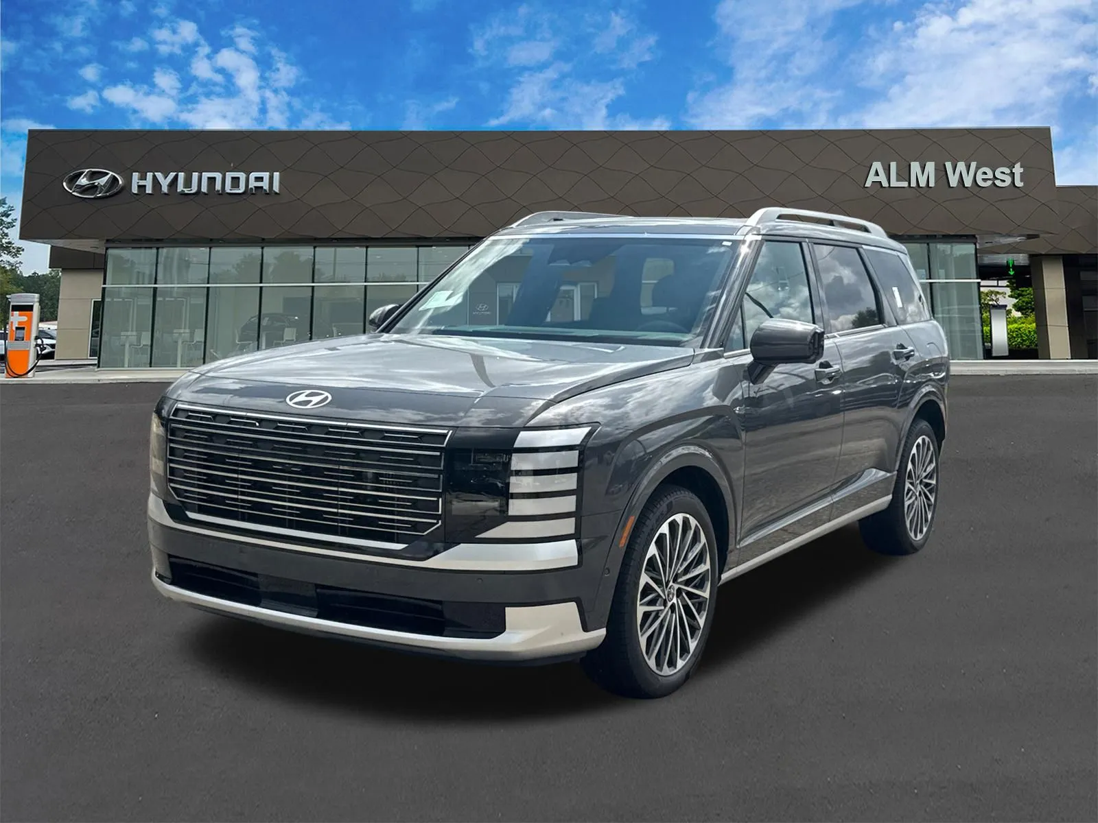 Gray 2026 Hyundai Palisade Hybrid Calligraphy for sale in Lithia Springs, GA