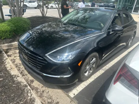 Black 2021 Hyundai Sonata SE for sale in Lithia Springs, GA