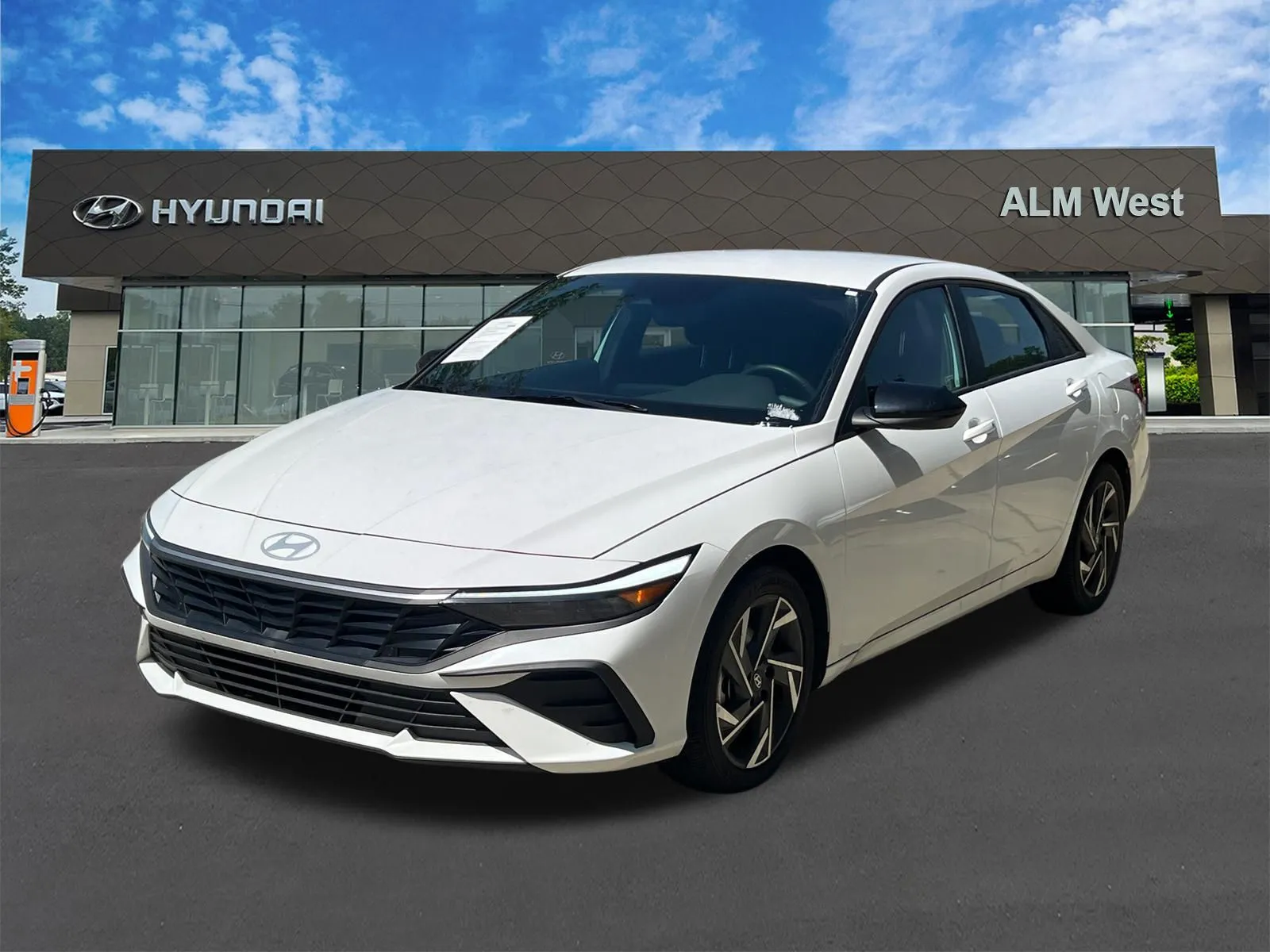 White 2025 Hyundai Elantra SEL Sport for sale in Lithia Springs, GA