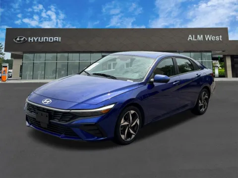 Blue 2024 Hyundai Elantra Limited for sale in Lithia Springs, GA