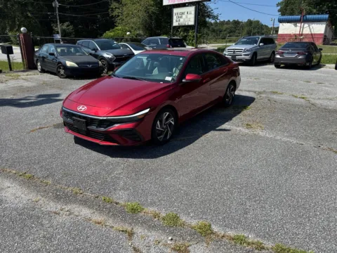Red 2024 Hyundai Elantra Limited for sale in Lithia Springs, GA