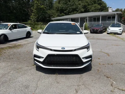 White 2025 Toyota Corolla Hybrid SE for sale in Lithia Springs, GA
