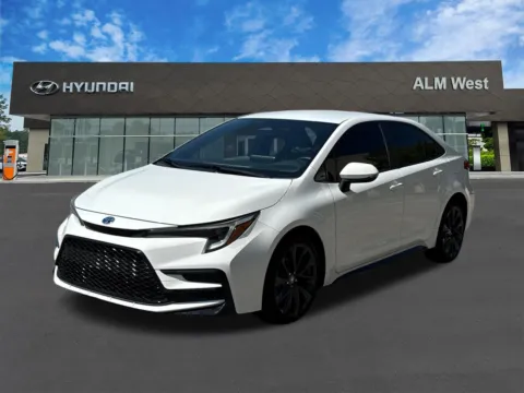 White 2025 Toyota Corolla Hybrid SE for sale in Lithia Springs, GA