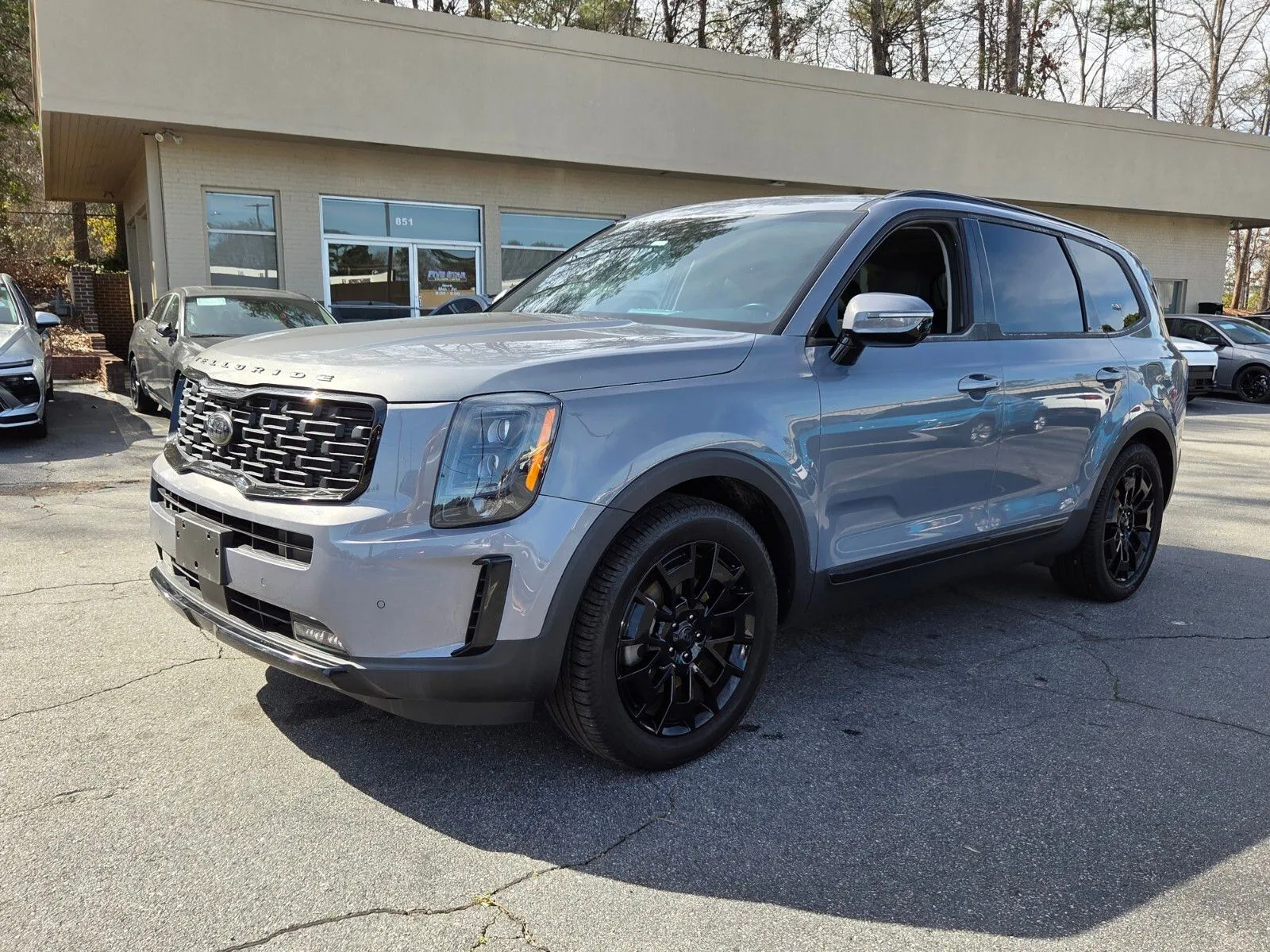 Silver 2021 Kia Telluride SX for sale in Lithia Springs, GA