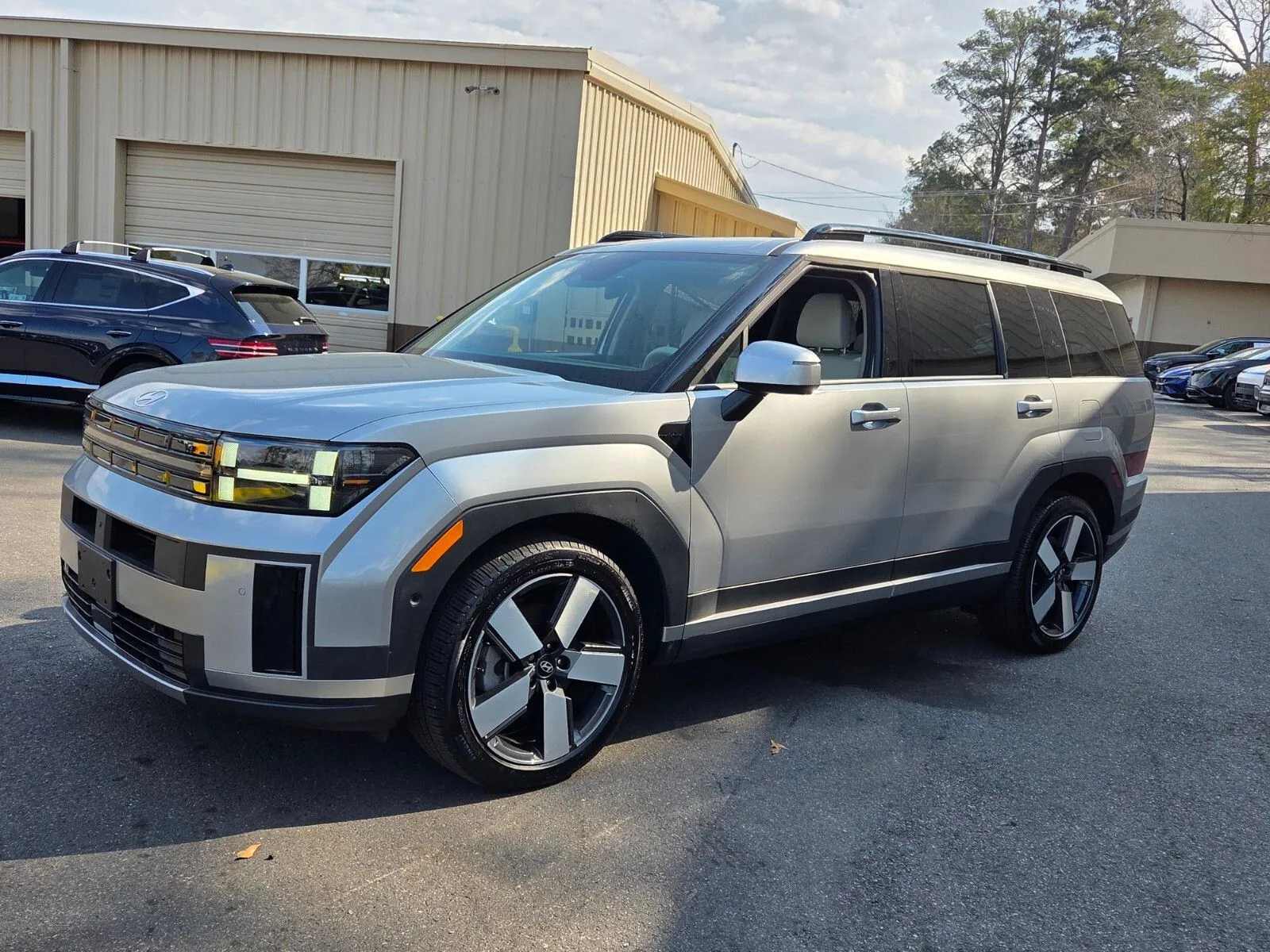 Silver 2024 Hyundai Santa Fe Limited for sale in Lithia Springs, GA