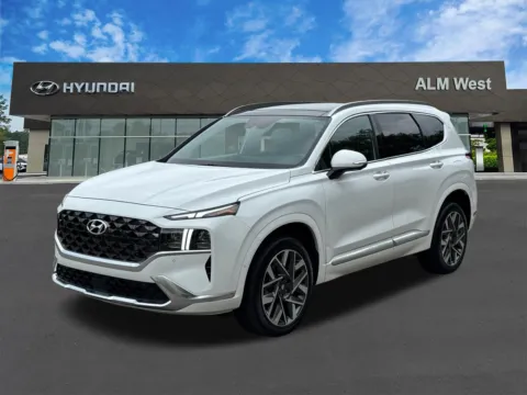 White 2023 Hyundai Santa Fe Calligraphy for sale in Lithia Springs, GA