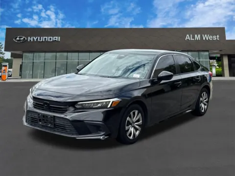 Black 2023 Honda Civic LX for sale in Lithia Springs, GA