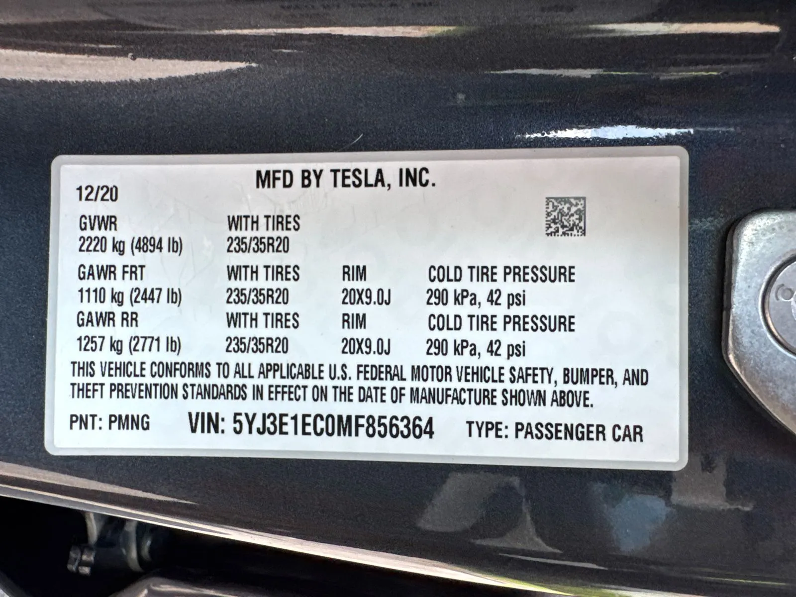 2021 Tesla Model 3 Base - Photo 31