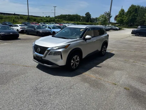 Silver 2021 Nissan Rogue SV for sale in Lithia Springs, GA