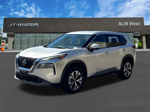 Silver 2021 Nissan Rogue SV for sale in Lithia Springs, GA