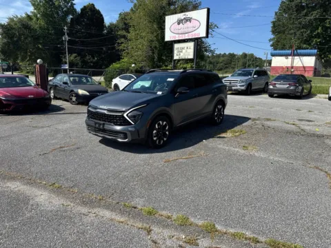 Gray 2024 Kia Sportage Plug-In Hybrid X-Line Prestige for sale in Lithia Springs, GA