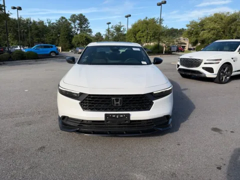 Black 2025 Honda Accord Hybrid Sport for sale in Lithia Springs, GA