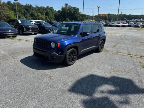 Blue 2018 Jeep Renegade Latitude for sale in Lithia Springs, GA