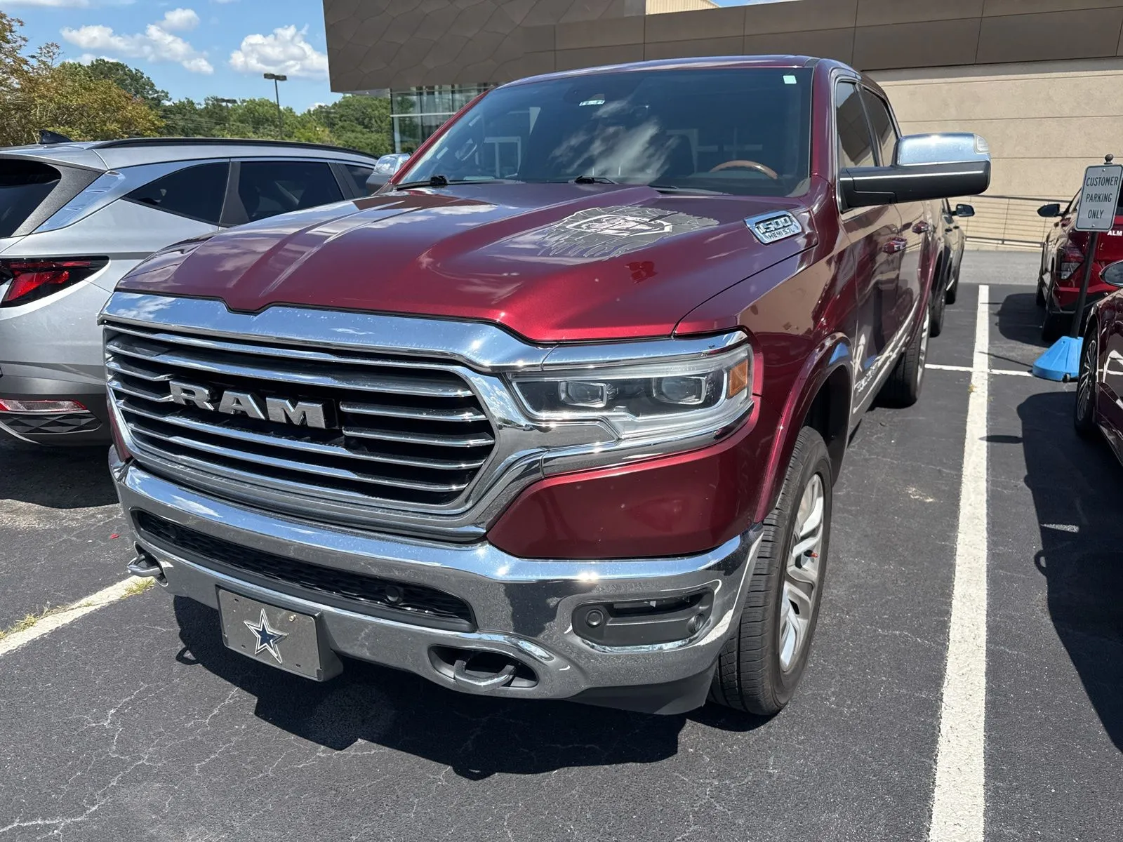 Red 2019 Ram 1500 Limited for sale in Lithia Springs, GA