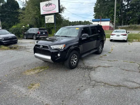 Black 2018 Toyota 4Runner TRD Off-Road Premium for sale in Lithia Springs, GA