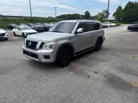 Silver 2018 Nissan Armada SV for sale in Lithia Springs, GA