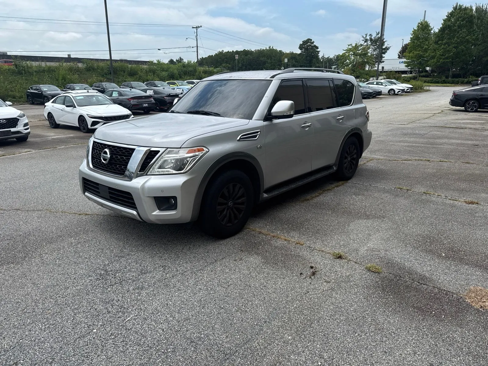 Used 2018 Nissan Armada SV with VIN JN8AY2ND0JX001554 for sale in Lumberton, NC