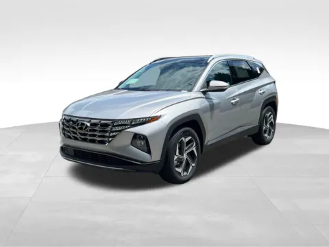 Silver 2024 Hyundai Tucson Hybrid Limited for sale in Lithia Springs, GA