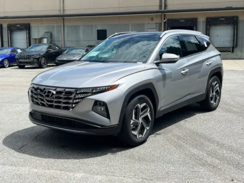 Silver 2024 Hyundai Tucson Hybrid Limited for sale in Lithia Springs, GA