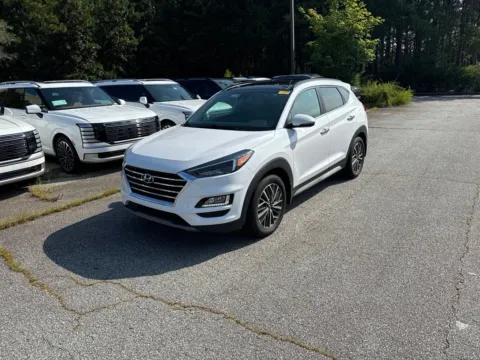White 2021 Hyundai Tucson Ultimate for sale in Lithia Springs, GA
