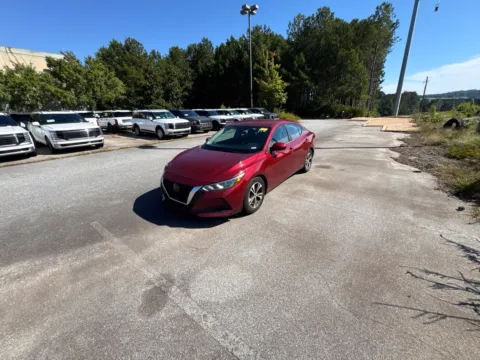 Red 2023 Nissan Sentra SV for sale in Lithia Springs, GA