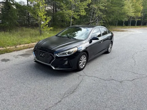 Black 2018 Hyundai Sonata SE for sale in Lithia Springs, GA