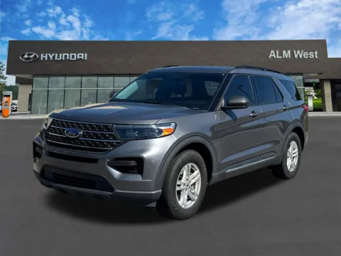 Gray 2021 Ford Explorer XLT for sale in Lithia Springs, GA