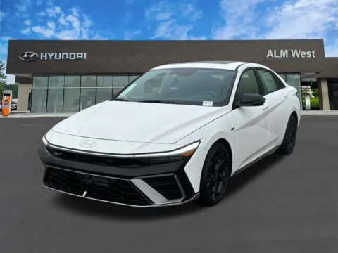 White 2025 Hyundai Elantra N Line for sale in Lithia Springs, GA