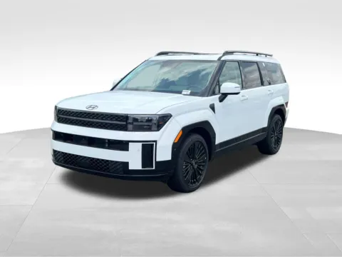 White 2025 Hyundai Santa Fe Hybrid Calligraphy for sale in Lithia Springs, GA