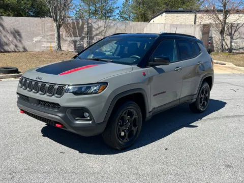 Gray 2024 Jeep Compass Trailhawk for sale in Lithia Springs, GA