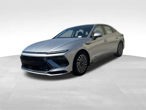 Silver 2025 Hyundai Sonata Hybrid Limited for sale in Lithia Springs, GA