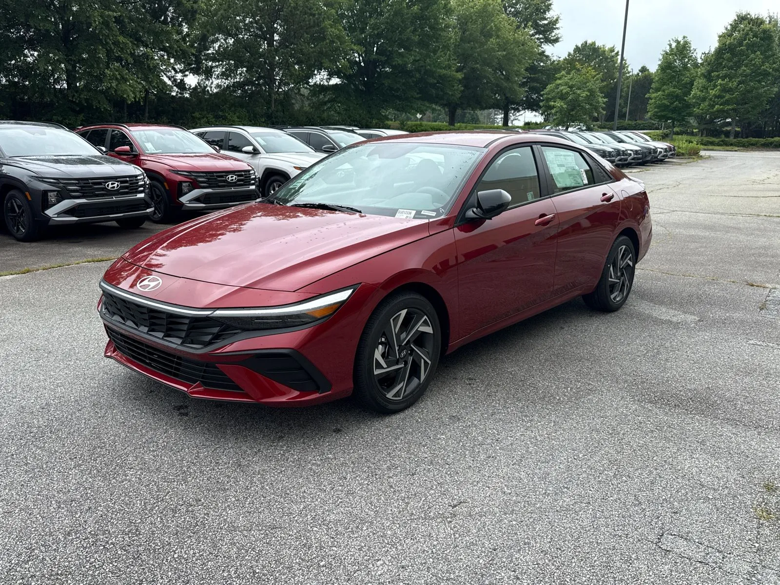 Red 2025 Hyundai Elantra SEL Sport for sale in Lithia Springs, GA