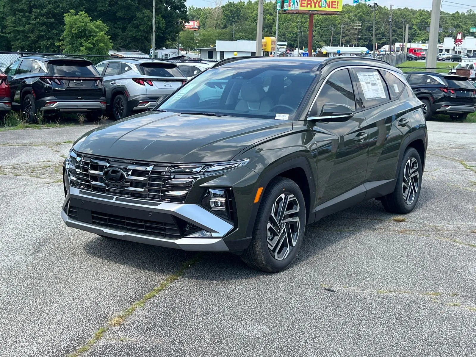 Green 2025 Hyundai Tucson Limited for sale in Lithia Springs, GA