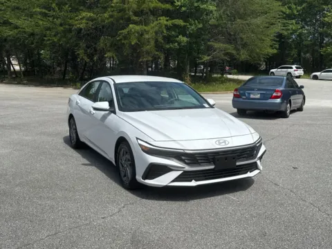 Another view of 2024 Hyundai Elantra Hybrid Blue for sale in Lithia Springs, GA at ALM Hyundai West