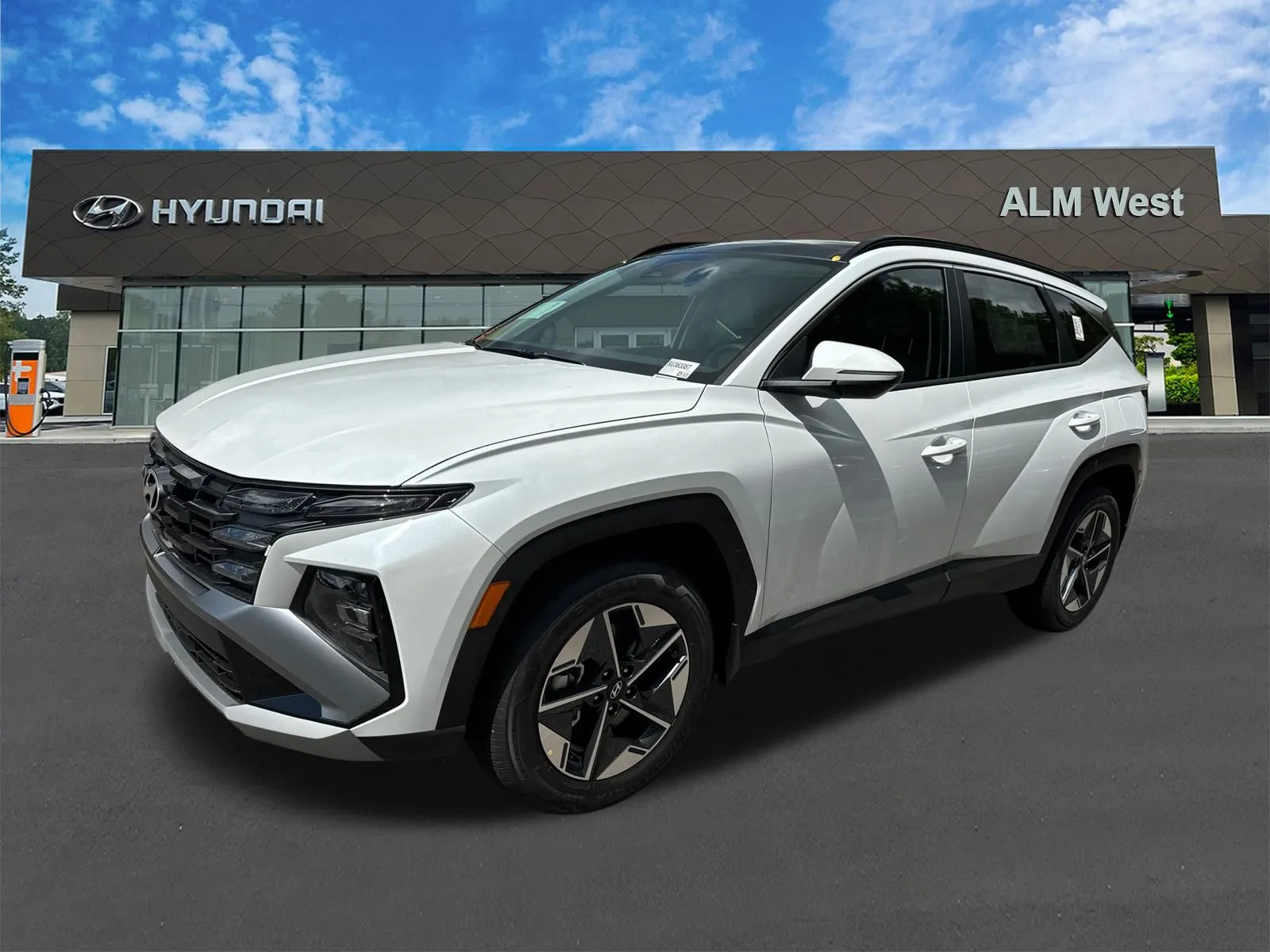 White 2025 Hyundai Tucson Hybrid SEL Convenience for sale in Lithia Springs, GA