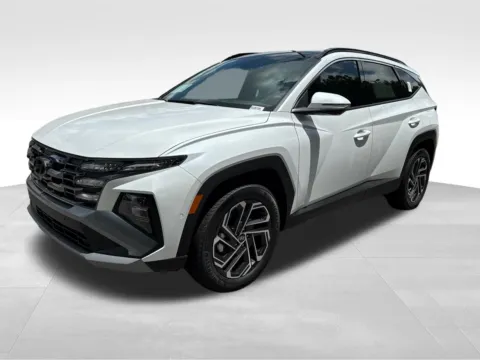 White 2025 Hyundai Tucson Hybrid Limited for sale in Lithia Springs, GA