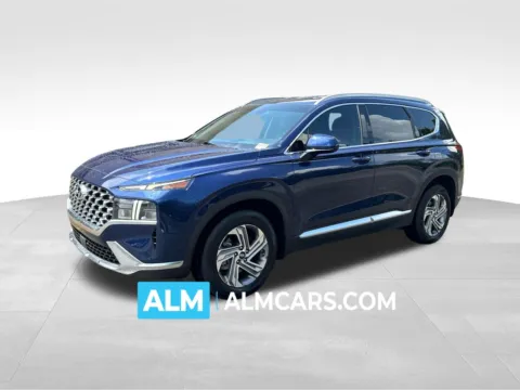 Blue 2022 Hyundai Santa Fe SEL for sale in Lithia Springs, GA