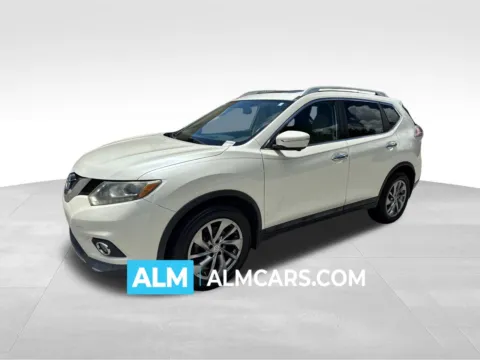 White 2015 Nissan Rogue SL for sale in Lithia Springs, GA