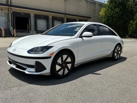 White 2025 Hyundai IONIQ 6 SE Standard Range for sale in Lithia Springs, GA