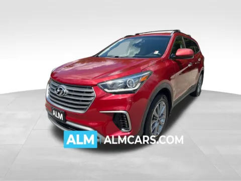 Red 2017 Hyundai Santa Fe SE for sale in Lithia Springs, GA